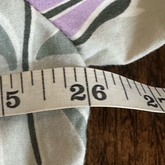 Buru | Floral Long Sleeve Retro Housecoat/Dress, Size XL - Picture 12 of 13